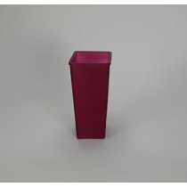 Matte RSbTapered Glass Rose Vase