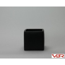 BLACK CERAMIC CUBE