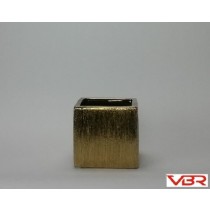 ETCHED GOLD CUBE