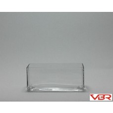 GLASS RECTANGLE VASE