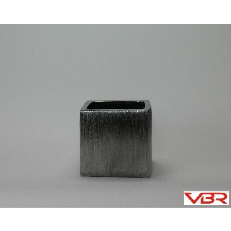 ETCHED SILVER CERAMIC