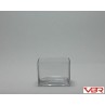 GLASS RECTANGLE VASE